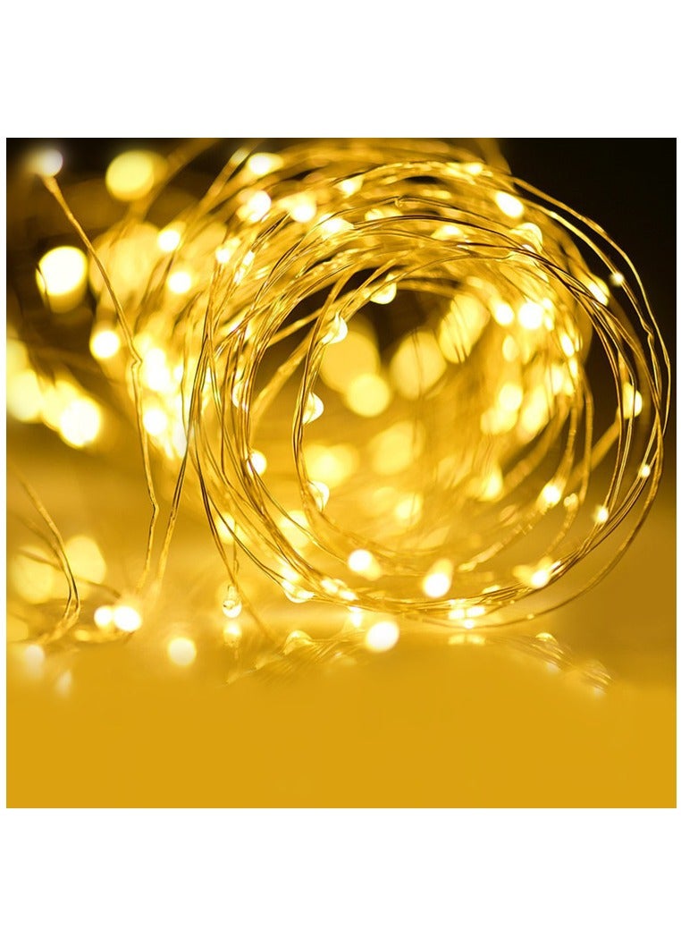 Fairy Lights with Remote Control [Set of 2] 5M 50 LED Battery Operated String Lights Waterproof - Image 3