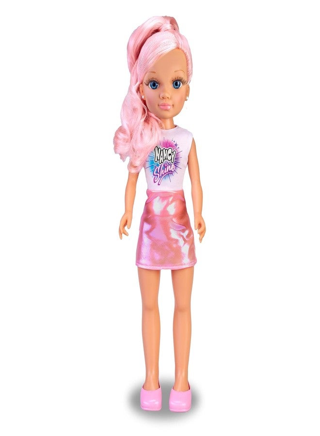 NANCY Shine Pink, 16" Fashion Doll with Iridescent Hair and Bedazzler Hair Accessory for Ages 3+ - Image 5