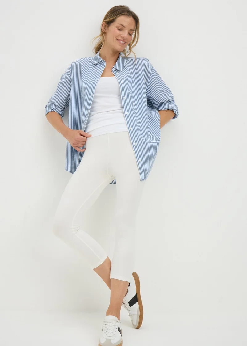 Matalan White Cropped Leggings