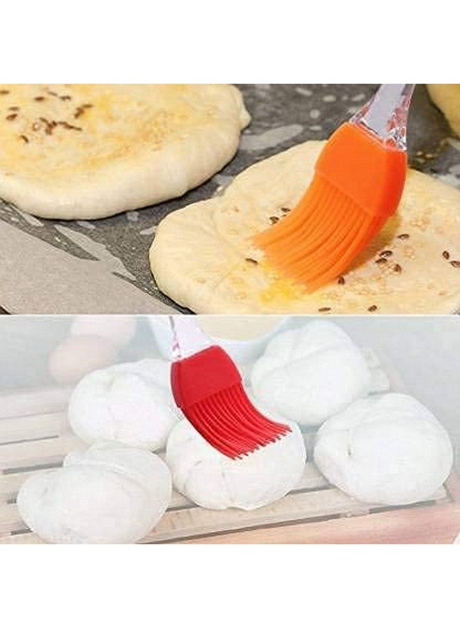 EVEN Silicone Flat Pastry Cooking Oil Brush for Grilling, Tandoor and BBQ,Multipurpose Silicon Brush .(Multicolor) (2 Pieces) - Image 5