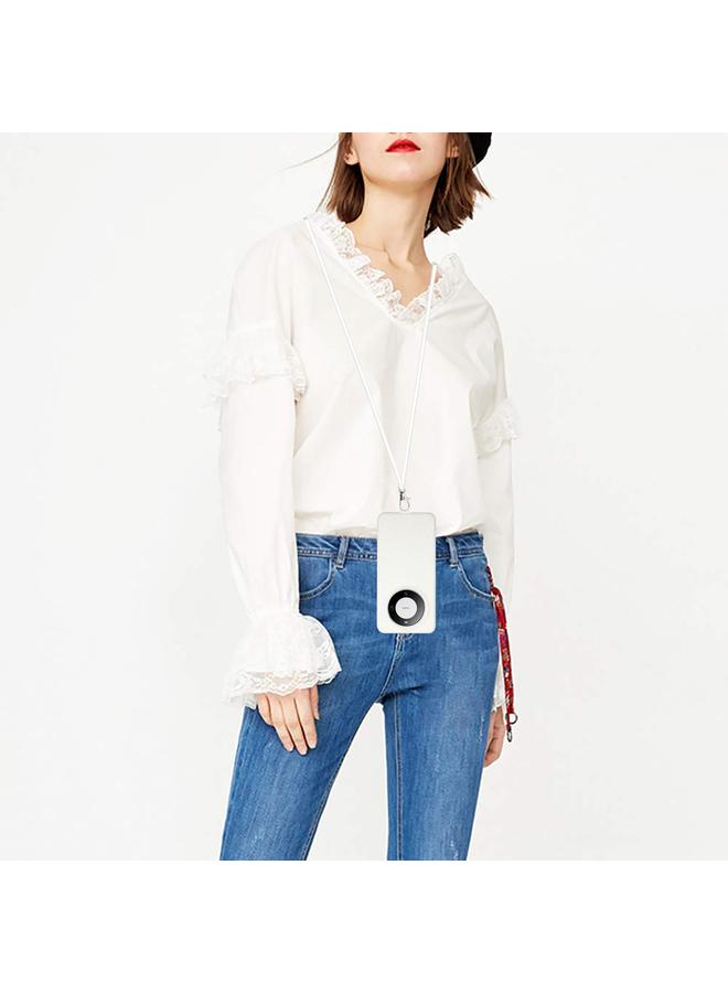 S-TOP Case For Huawei Mate 60 Pro Wheat MagSafe Magnetic Straw Material + TPU Phone Case with Lanyard - Image 5