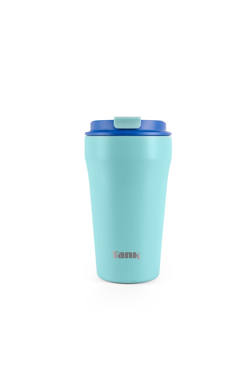 Tank Everyday Mug, 350ml, Mint, Stainless Steel, BPA free, insulated, Leakproof - Image 1