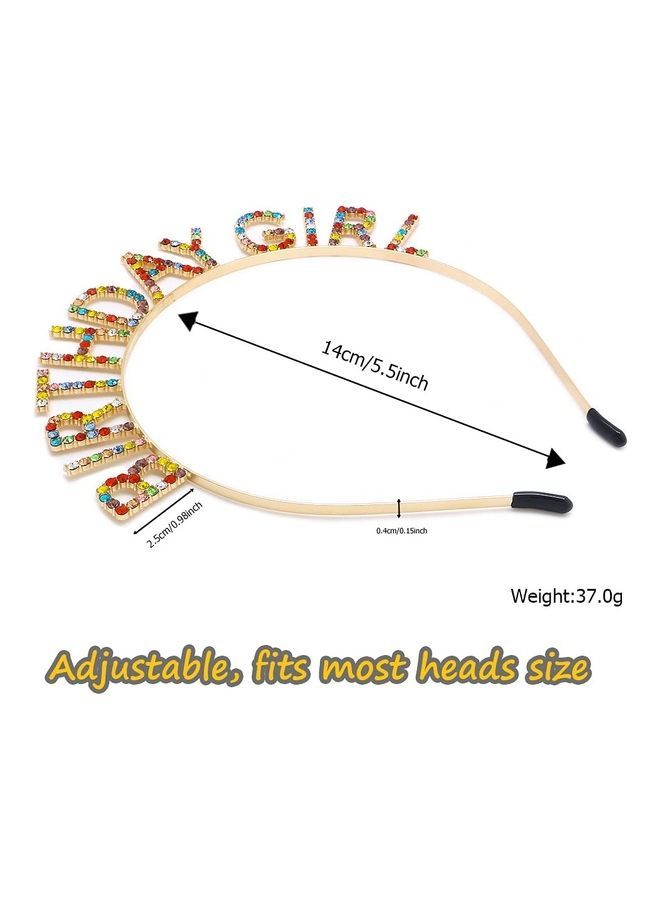 NIBEMINENT Birthday Colorful Headband - Image 4