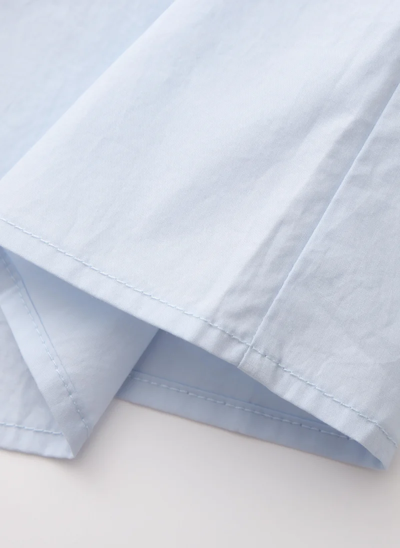 Balabala Blue Kids Girls Woven short-sleeved shirt for Women | Best Price UAE