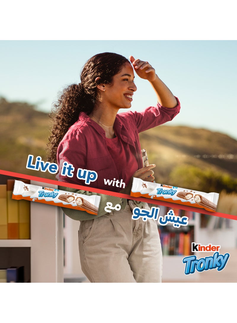 Kinder Tronky Chocolate & Milk Filling Wafer - Image 2