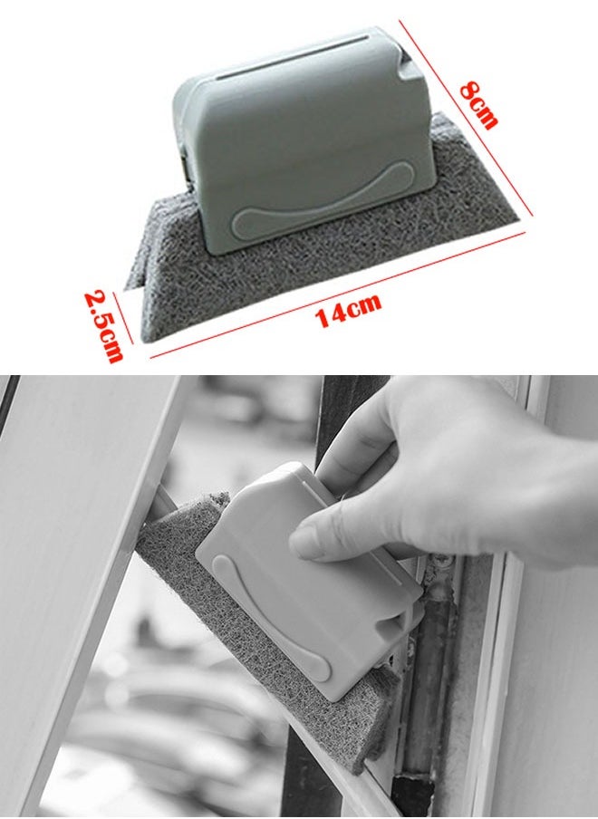 ZCM-HAPPY 10 Pieces Multifunctional Kitchen Cleaning Brush Set for Crevices and Windows  - Image 5