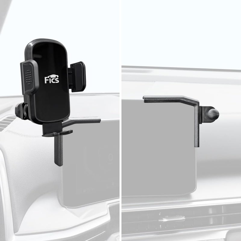 FICS Car Phone Holder for KIA Sorento 2024 2025 2026 with 123 Cluster CustomFit Mount for Seamless Display Integration Interior Accessories for Navigation Use Stable Driving View