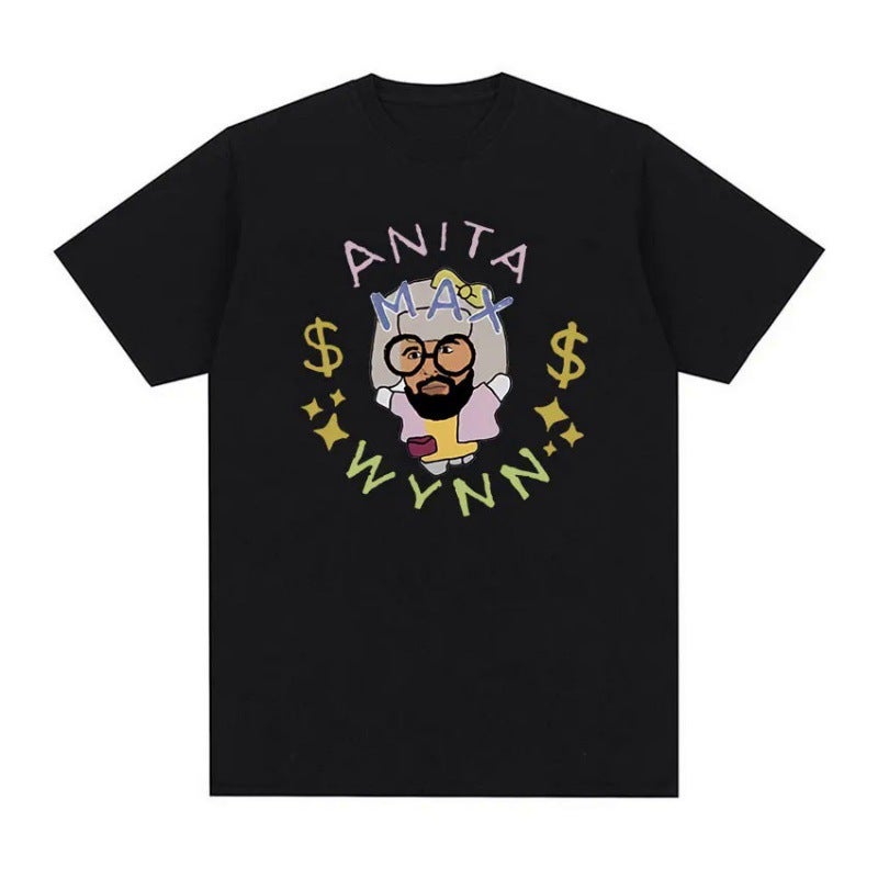 [European Code Cotton T] T-Shirt Unisexe Imprimé Graphique Pour Tshirt - Image 1