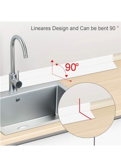 Generic Caulk Tape, 1 Roll Self Adhesive Caulk Strip Waterproof, Caulking Sealant Tape for Kitchen, Countertop, Bathroom, Sink, Shower, Bathtub, Toilet Edge Protector with Sealing Tool(3.2mx38mm)  - Image 5