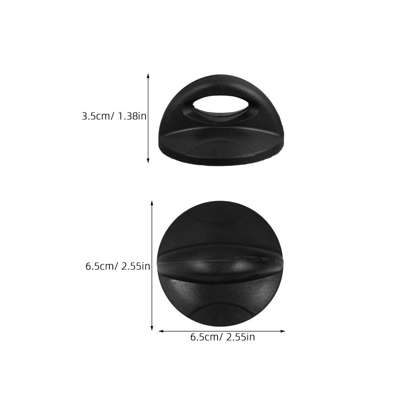 Universal Pot Lid Replacement Knobs 2 Pack Heat Resistant Non Slip Round Handles - Image 3