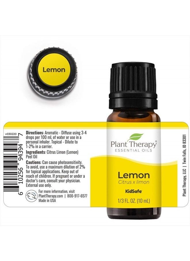 Lemon Essential Oil 10 mL (1/3 oz) 100% Pure, Undiluted, Natural Aromatherapy, Therapeutic Grade - pzsku/Z73929C07BAD5EACC43DDZ/45/_/1685948841/ae04ebba-d96d-4d8c-8995-1b1b67089cbd