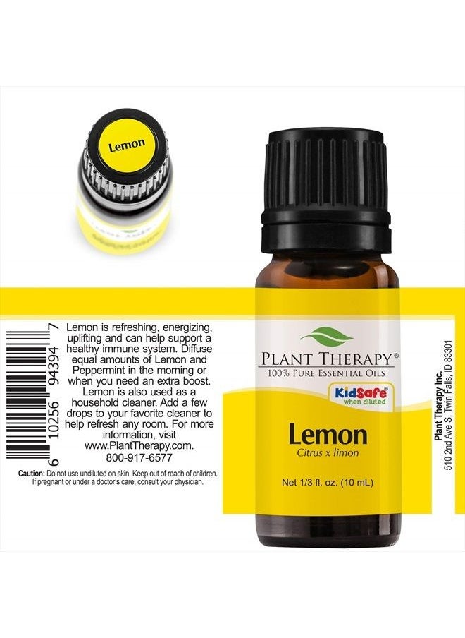 Lemon Essential Oil 10 mL (1/3 oz) 100% Pure, Undiluted, Natural Aromatherapy, Therapeutic Grade - pzsku/Z73929C07BAD5EACC43DDZ/45/_/1685948842/9770d0a9-cf89-4b00-84b4-d4e6d2c0d567