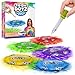 Blue Marble TieDye Dotz 15Piece Set Make Vibrant Colorful Tie Dye Designs with Dotz Droppers and Gloves Fun and Easy Craft Kit for Kids and Beginners - Image 3