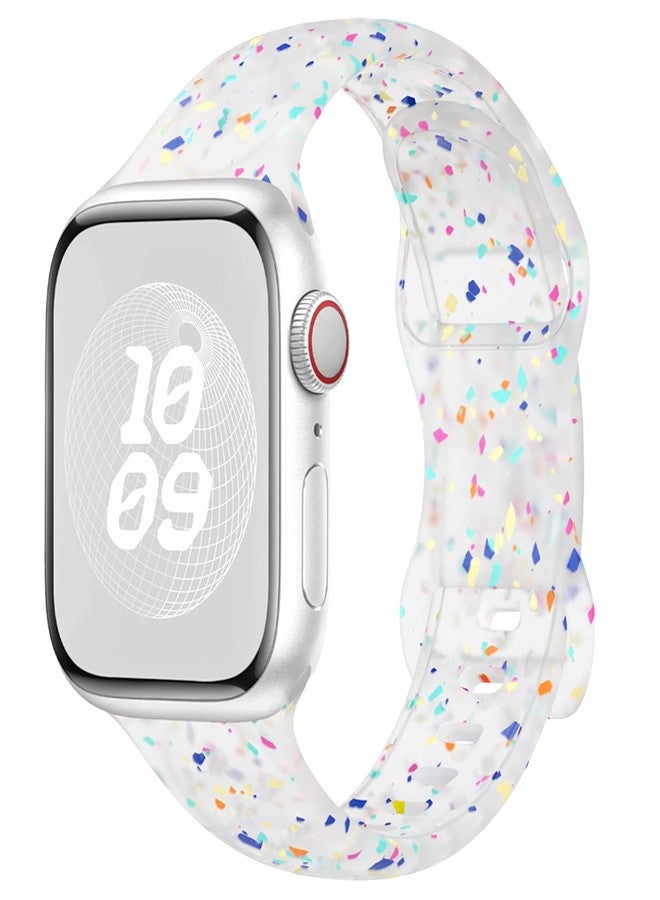 Wowstrap Sport Bands for Apple Watch Band 40mm 41mm 38mm 44mm 45mm 46mm 42mm iWatch Bands for Women Kids Men,Cute Recycled Plastic Silicone Strap for Apple Watch Series 11 10 9 8 7 6 5 4 3 SE 3/2nd Ultra 49mm - Image 1