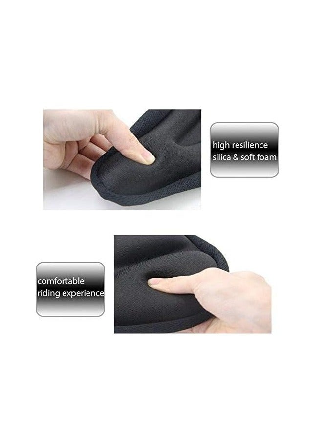 غطاء مقعد الدراجة من الجل .وسادة بحزام تدور لدراجات التدريب والدراجات للمناطق الجبلية على الطرق الخارجية - Image 3