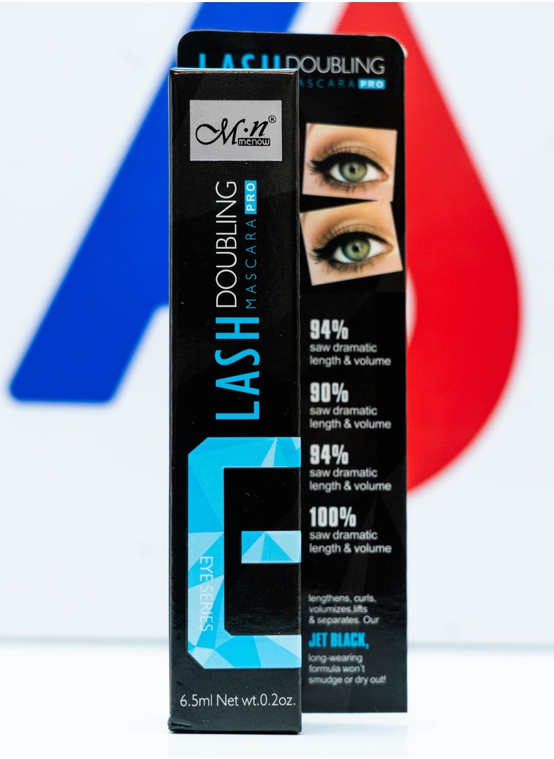 Menow Lash Doubling Mascara Pro 6.5ml - 01 Black  - Image 2