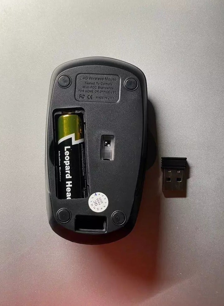 Rizyue R11 Wireless 2.4G, Bluetooth Dual Mode Mouse, 1600 DPI Light weight 40 Grams with AA Battery - Image 2