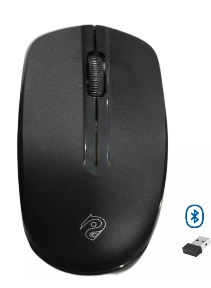 Rizyue R11 Wireless 2.4G, Bluetooth Dual Mode Mouse, 1600 DPI Light weight 40 Grams with AA Battery - Image 1