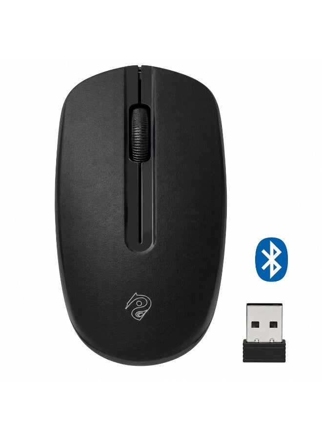 Rizyue R11 Wireless 2.4G, Bluetooth Dual Mode Mouse, 1600 DPI Light weight 40 Grams with AA Battery - Image 1