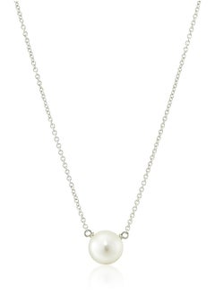 Dogeared "Pearls Of Friendship" Freshwater Cultured Pearl On Sterling Silver Chain Necklace, 16"+2" Extender  - Image 2