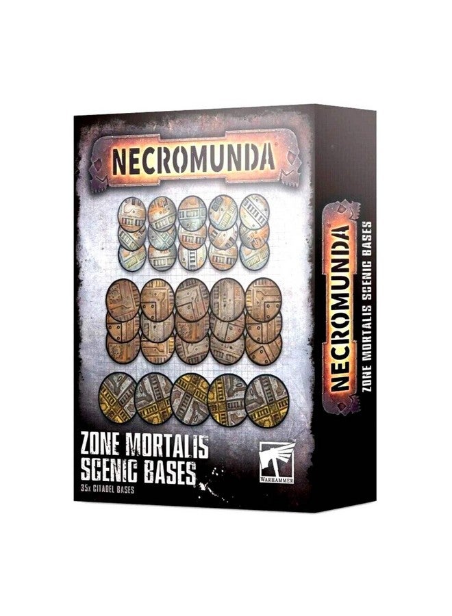 Games Workshop Warhammer 40,000: Nercomunda: Zone Mortalis Scenic Bases - Image 1