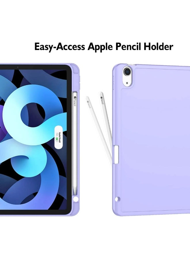 ZOOMEE iPad Air 11 Inch Case M3 2025 / M2 2024, iPad Air Case 5th Generation/4th Generation 2022/2020 10.9 Inch [Support Touch ID and Auto Wake/Sleep] Purple - Image 3