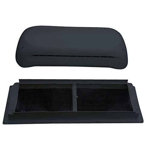Dometic 3311236024 Refrigerator Complete Vent Kit Black - Image 1