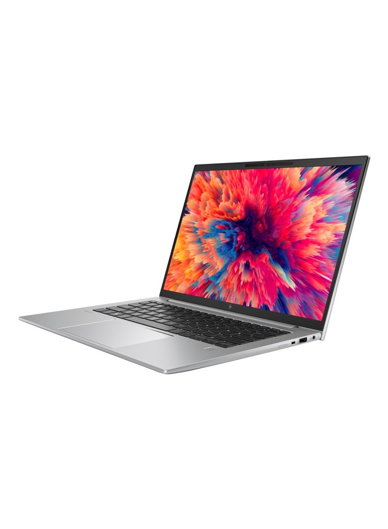 HP حاسوب محمول HP ZBook Firefly 14 G9 5G361ES محطة عمل متنقلة، شاشة 14 بوصة WUXGA IPS، معالج Intel Core i7-1255U، 16 جيجابايت DDR5-4800 RAM، 512 جيجابايت SSD، رسومات Intel Iris Xe، ويندوز 11 برو | فضي - Image 5