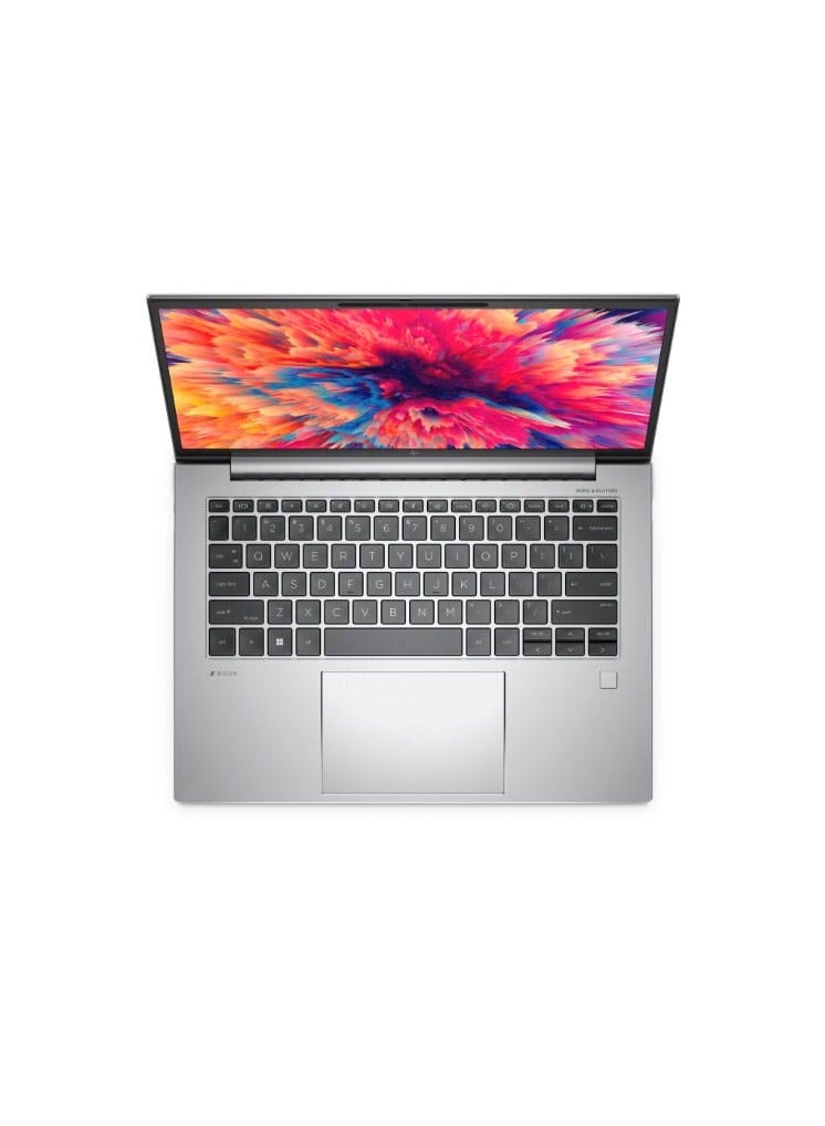 HP حاسوب محمول HP ZBook Firefly 14 G9 5G361ES محطة عمل متنقلة، شاشة 14 بوصة WUXGA IPS، معالج Intel Core i7-1255U، 16 جيجابايت DDR5-4800 RAM، 512 جيجابايت SSD، رسومات Intel Iris Xe، ويندوز 11 برو | فضي - Image 4