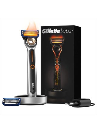 Heated Razor for Men, Starter Shave Kit by GilletteLabs, 1 Handle, 2 Razor Blade Refills, 1 Charging Dock - pzsku/Z73939C5354EA146A58BDZ/45/_/1690794987/b3268639-b31c-4941-a31e-0fae56390968