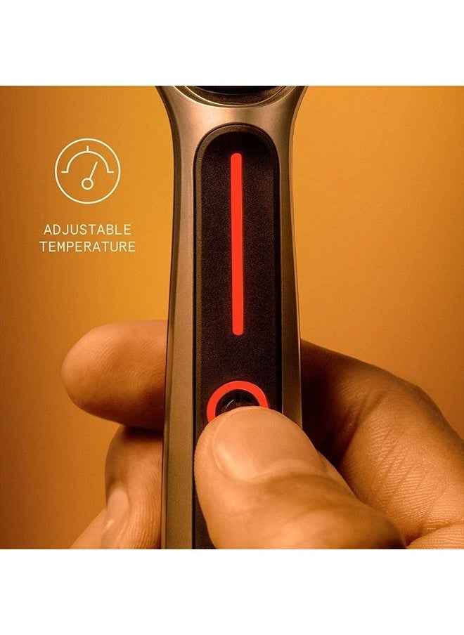 Gillette - Heated Razor for Men, Starter Shave Kit by GilletteLabs, 1 Handle, 2 Razor Blade Refills, 1 Charging Dock - Image 1