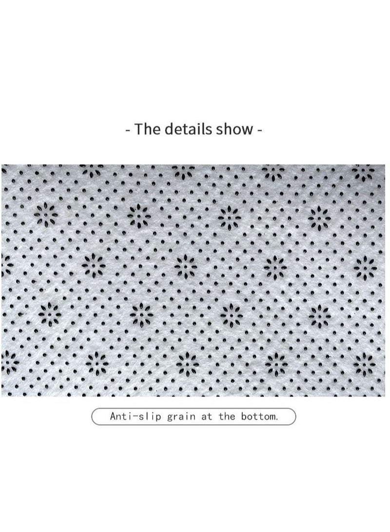 Bluejw Marble Bathroom Rug Set,3 Pieces Bath Mats Set For Bathroom,Vintage Style Non-Slip Washable Cover Floor Rug Decorations For Kitchen Bathroom Bedroom - Image 2