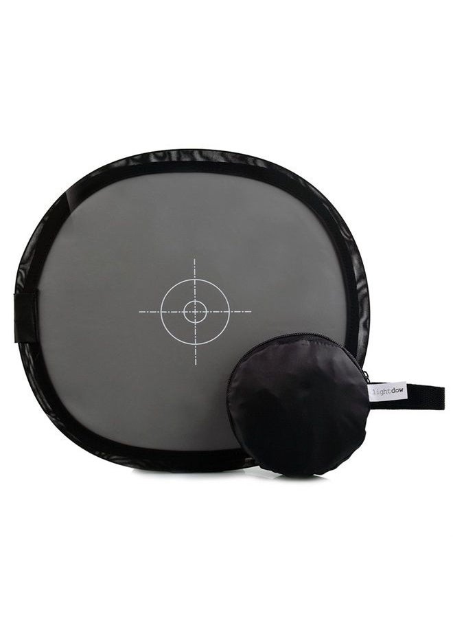 Lightdow 12 x 12 Inch (30 x 30 cm) White Balance 18% Gray Reference Reflector Grey Card with Carry Bag [Folded Version]  - Image 4