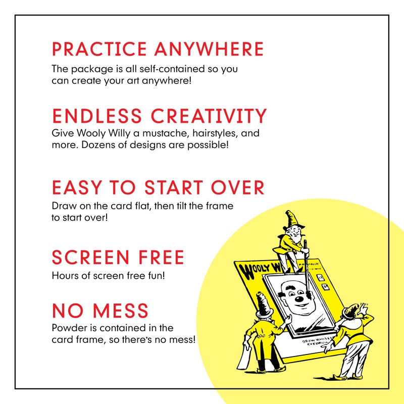 PlayMonster Magnetic Personalities - Original Wooly Willy - Image 4