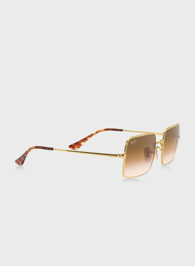 Ray-Ban 0RB1969 Rectangle Sunglasses