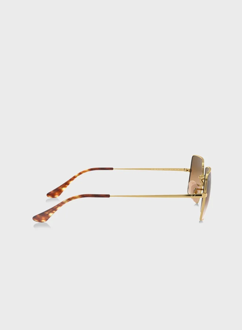 Ray-Ban 0RB1969 Rectangle Sunglasses