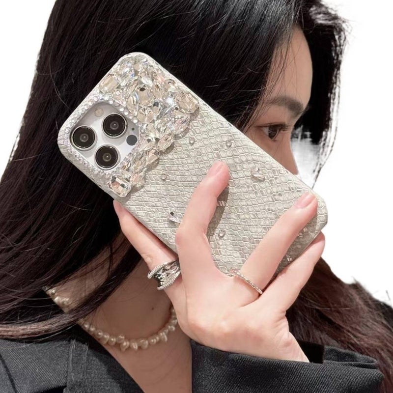 Protective Case, Drop Protection, Diamond Sparkle, Shockproof Cover for iPhone 16 / 16 Plus / 16 Pro / 16 Pro Max - Image 3