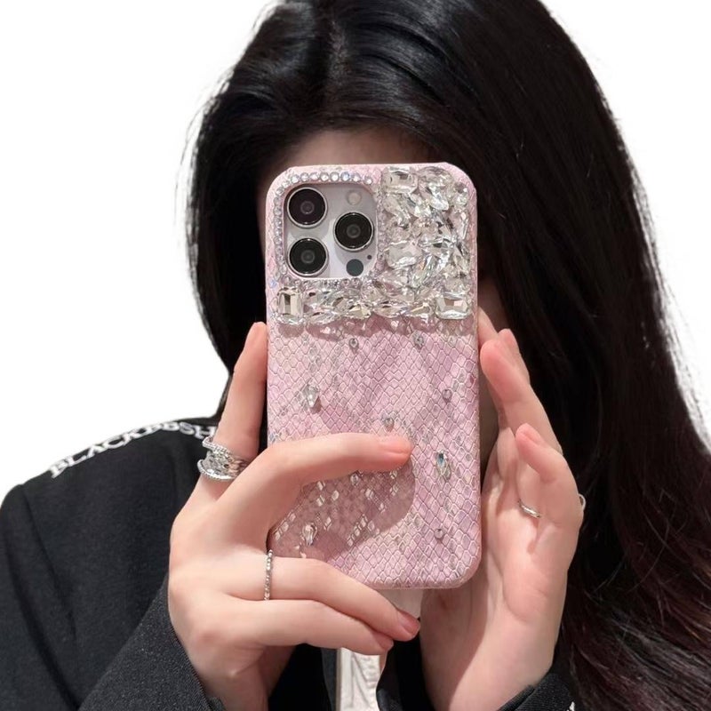 Protective Case, Drop Protection, Diamond Sparkle, Shockproof Cover for iPhone 16 / 16 Plus / 16 Pro / 16 Pro Max - Image 4