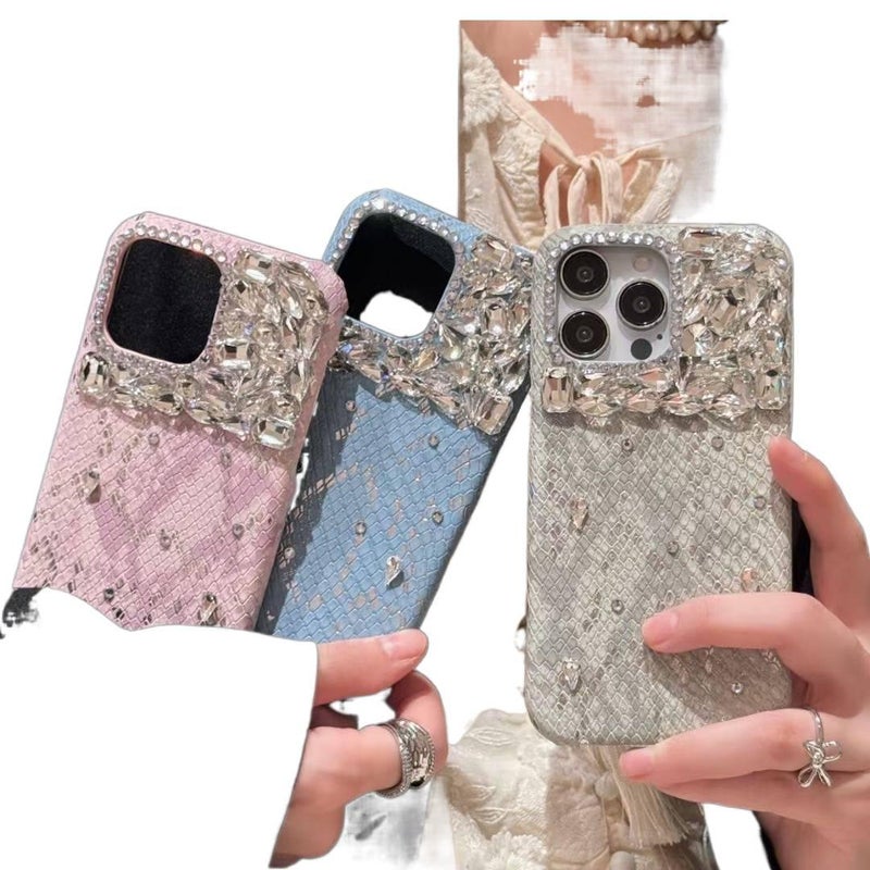 Protective Case, Drop Protection, Diamond Sparkle, Shockproof Cover for iPhone 16 / 16 Plus / 16 Pro / 16 Pro Max - Image 2