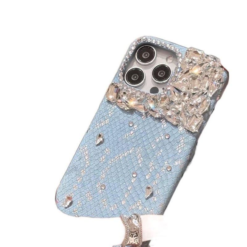 Protective Case, Drop Protection, Diamond Sparkle, Shockproof Cover for iPhone 16 / 16 Plus / 16 Pro / 16 Pro Max - Image 1