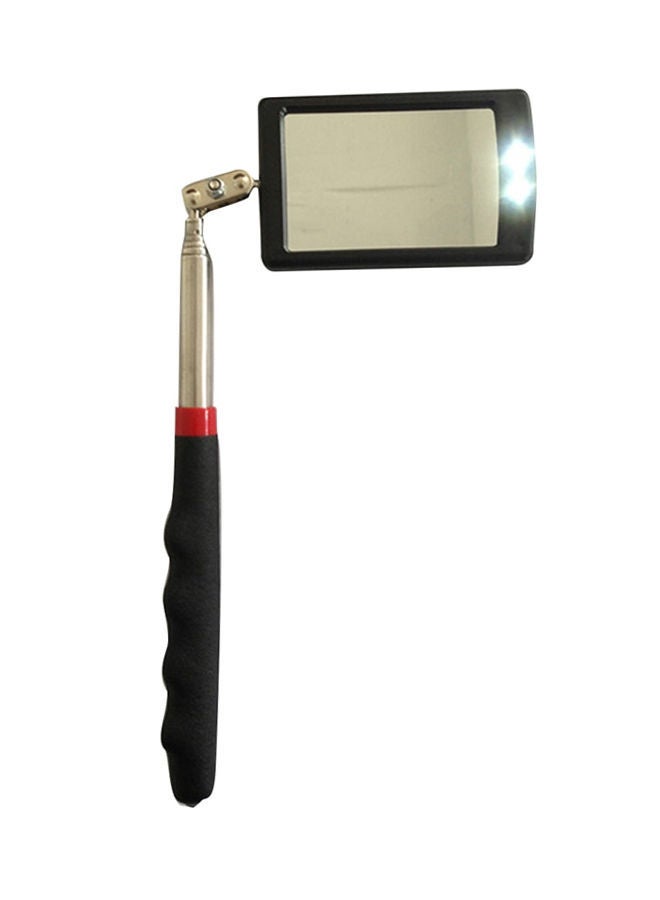 NIBEMINENT LED Inspection Mirror Extending Car Chassis Angle View Tool Black 20 x 20centimeter - Image 2