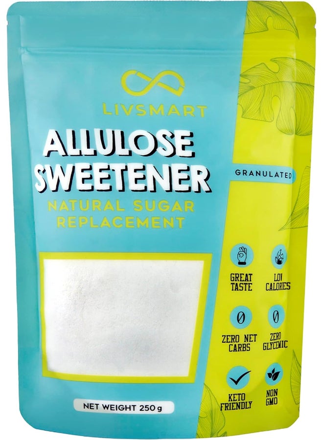 Livsmart Allulose Sweetener Powder, Low Calorie Sugar Alternative (250g) - Image 1