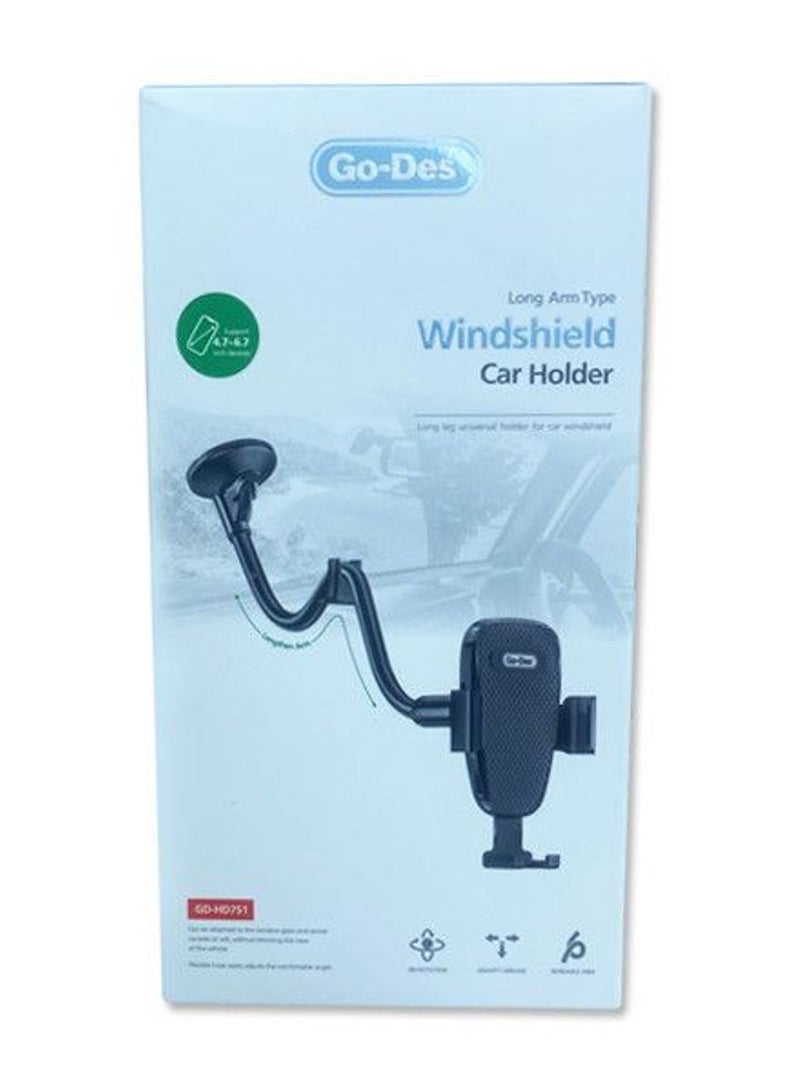GO-DES Go Des HD-751 Windshield Car Holder - Image 1