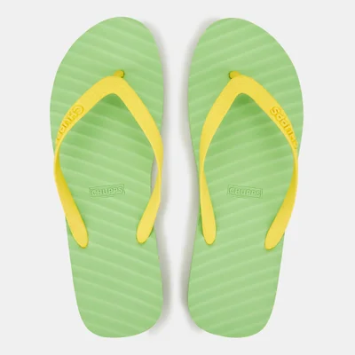 CHUPPS Men's Banana Leaf Flip Flops