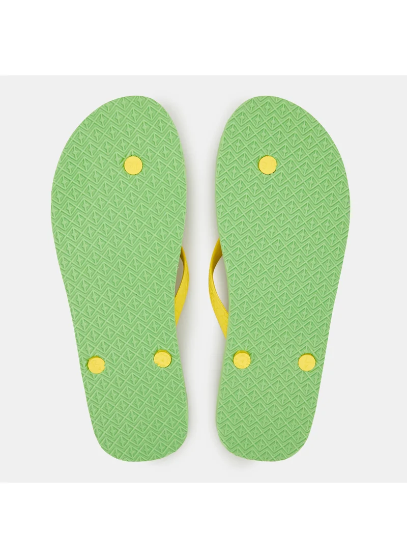 CHUPPS Men's Banana Leaf Flip Flops