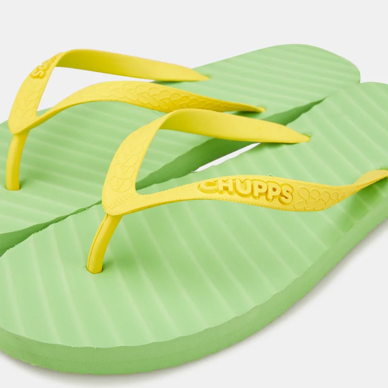 CHUPPS Men's Banana Leaf Flip Flops