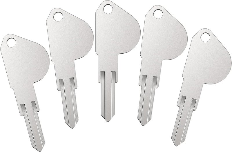 Xinxinlin ​​5 Pack Architectural Mailboxes 5143 Replacement Key Blanks for High Security Mailbox Locks​​ - Image 1