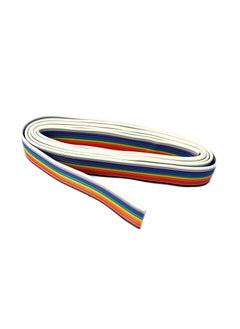 Steko Steko 2 Meters 10 Core 740 Ribbon Wire Multi Color DC Ribbon Wire Cable For Multipurpose Use DIY Electronics Works Hobby Kit Science Projects 