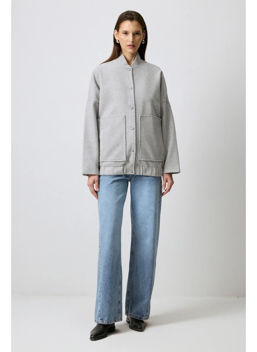 Touche Large Pocket Bomber Jacket