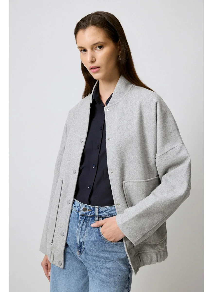 Touche Large Pocket Bomber Jacket